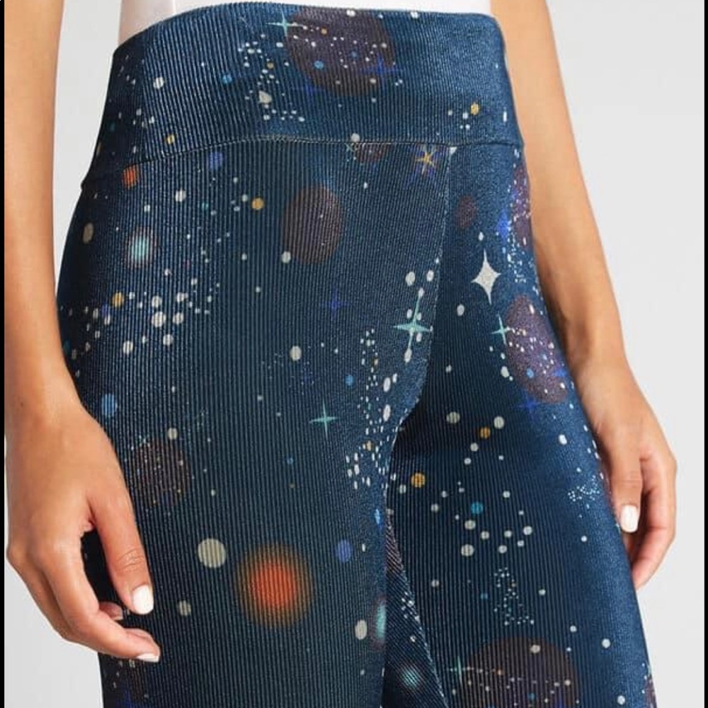 ModCloth Intergalactic Glow Ribbed Leggings - Picture 2 of 3